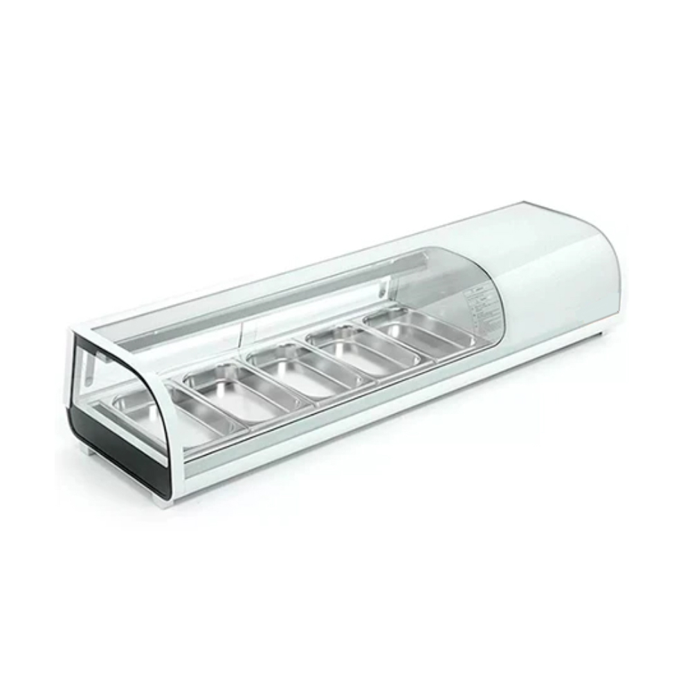 [100708] Vitrina Refrigerada Horizontal para Sushi 135 cm RTS-52L MIGSA