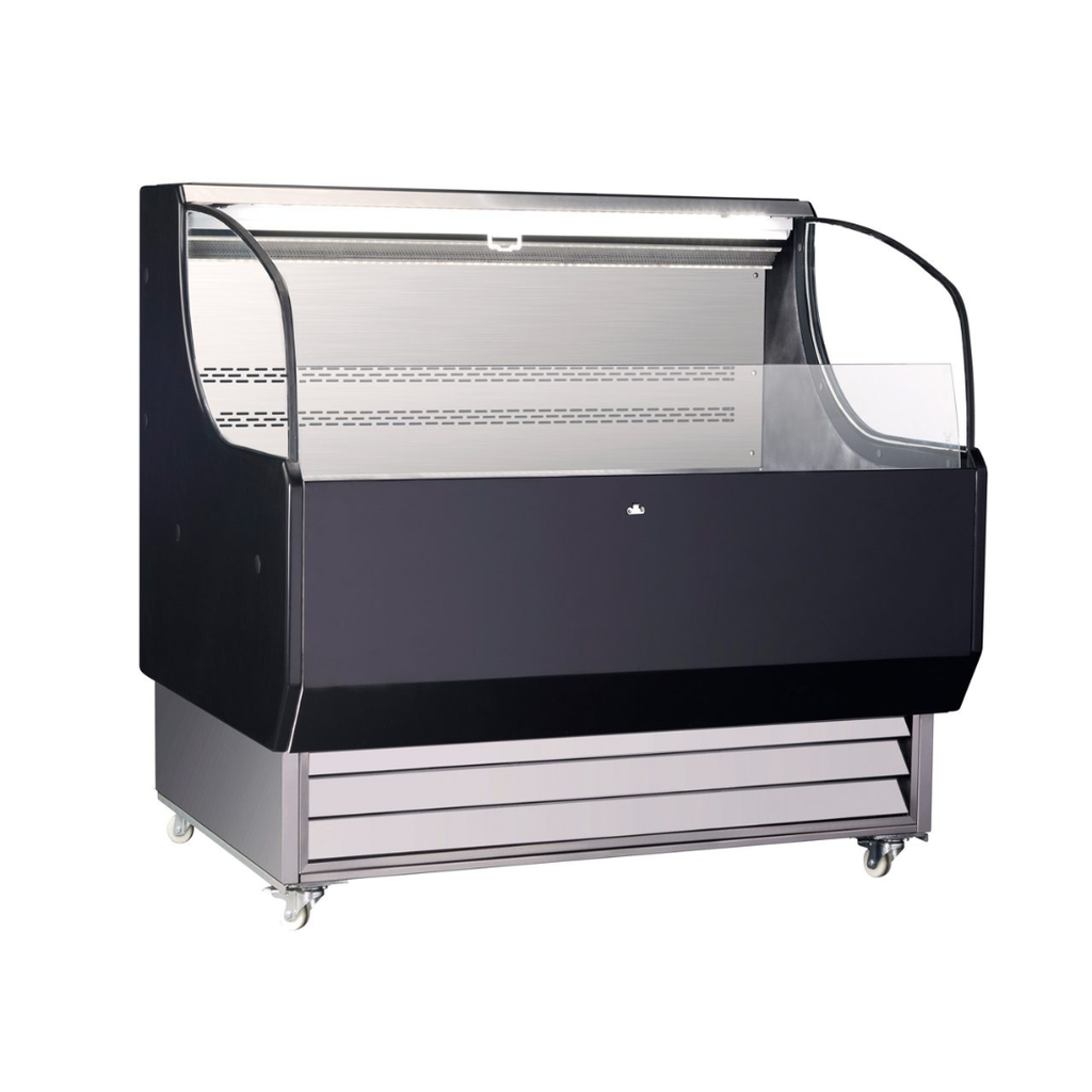 Vitrina Refrigerada Tramo Abierto Bajo Perfil Supermercado 131 cm RTS-370L MIGSA