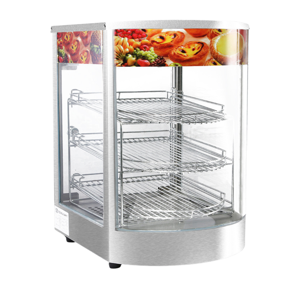 Vitrina Caliente Doble Nivel 150 cm HW-6P MIGSA