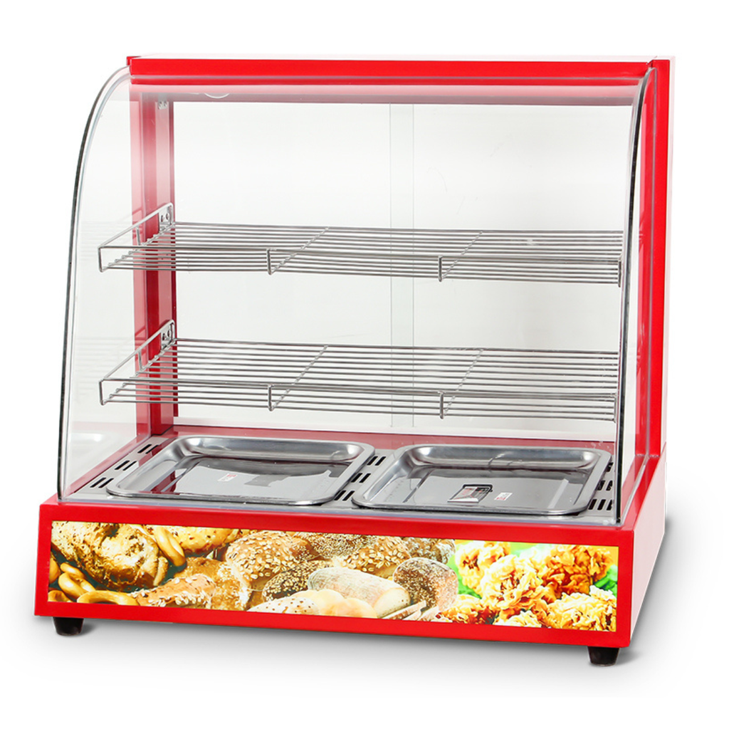 Vitrina Caliente Sobre Mostrador 68 cm RTR-120L MIGSA