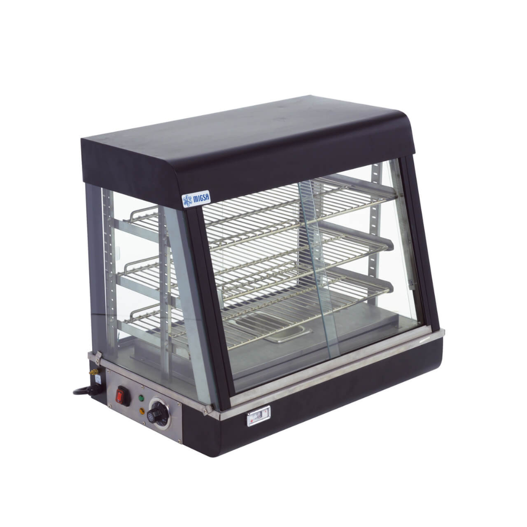 Vitrina Caliente Sobre Mostrador 90 cm BN-900R MIGSA