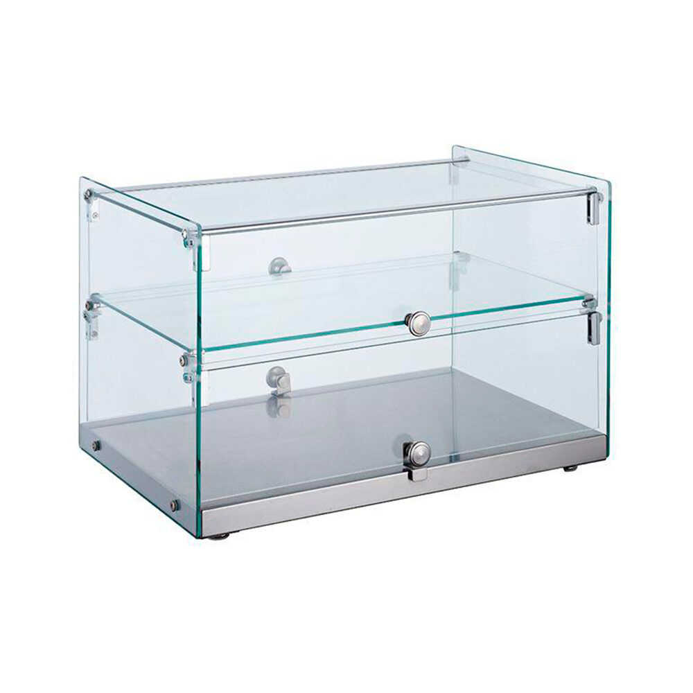 [100753] Vitrina Neutra Sobre Mostrador Cristal Recto 55 cm RTZ-50L MIGSA