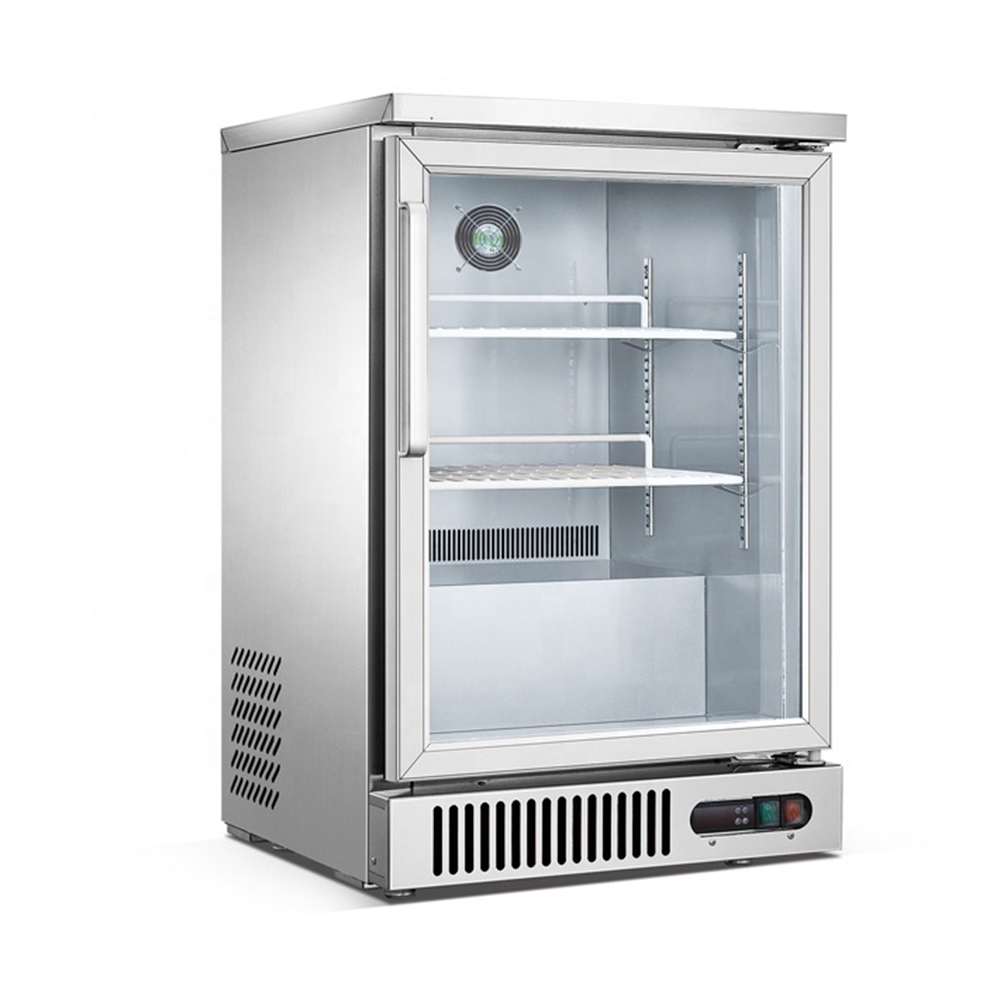 Refrigerador Contra Barra 1 Puerta de Cristal SG160 MIGSA