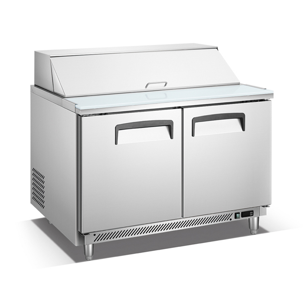 [100768] Mesa Refrigerada para Preparación de Ensaladas 2 Puertas 122 cm SCL-2 MIGSA