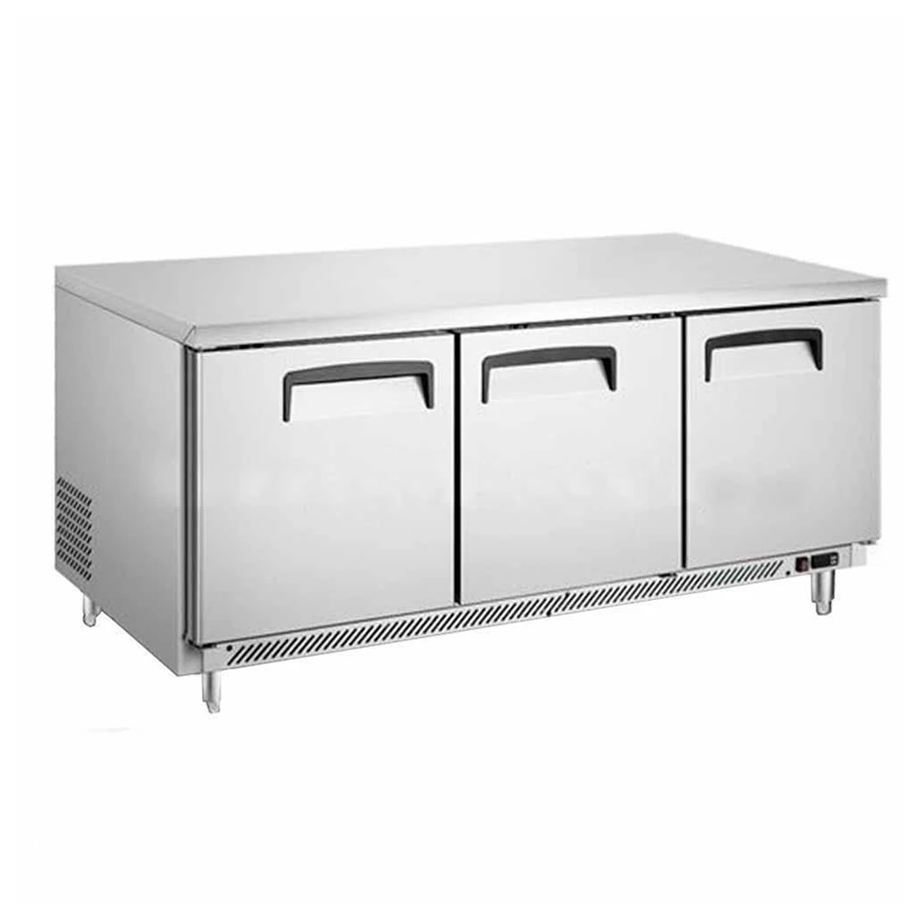 [100775] Mesa Congelada Bajo Mostrador 3 Puertas 183 cm UC-72F-3 MIGSA