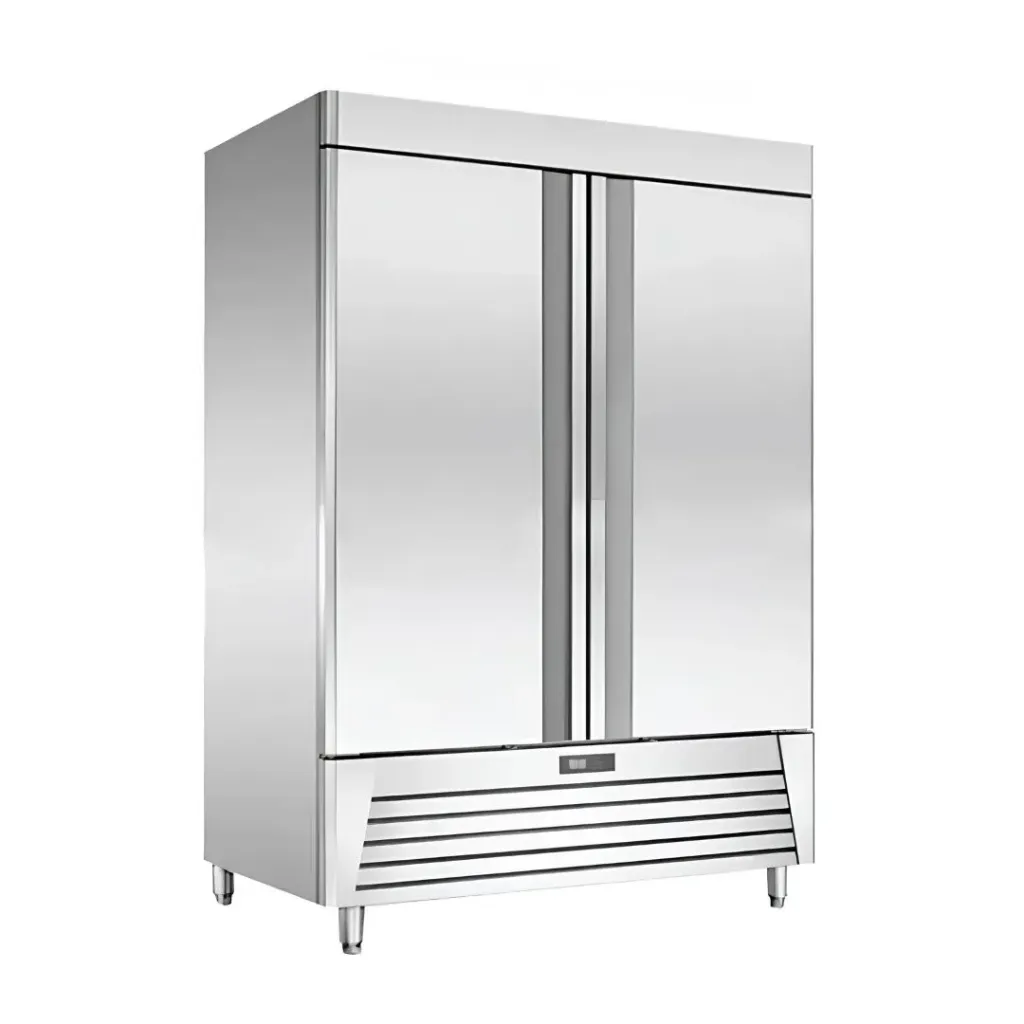 [100780] Congelador Industrial Vertical en Acero Inox. 2 Puertas Sólidas 47 Pies UR-54F-2 MIGSA