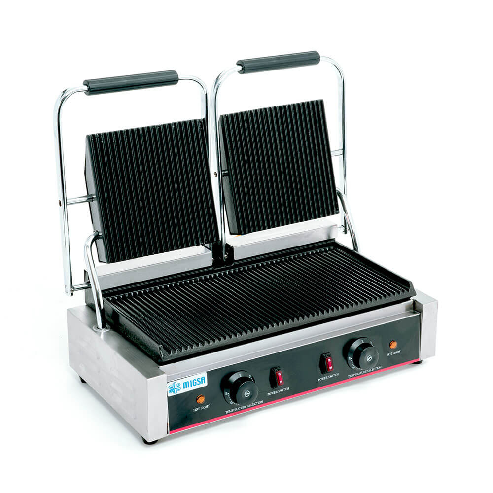 [100818] Plancha Panini Sandwichera Doble BN-813 MIGSA
