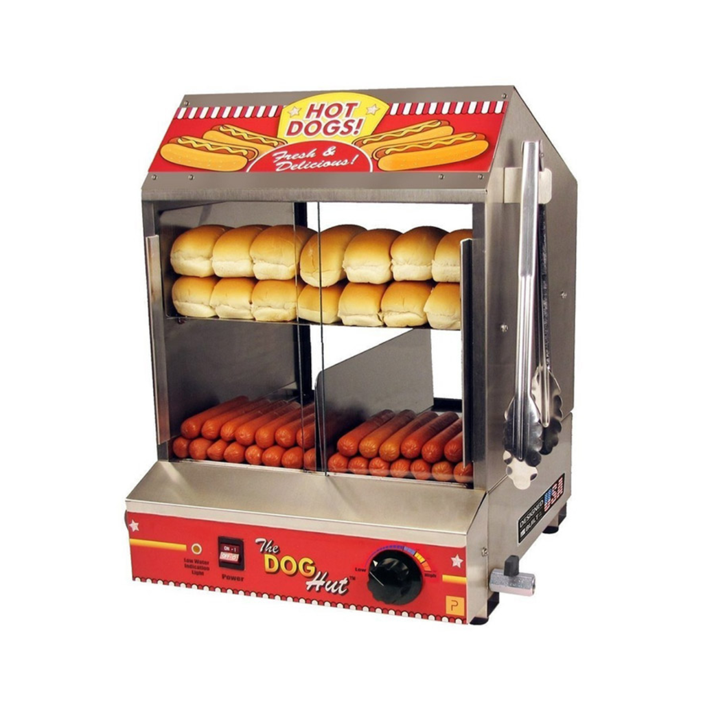 [100833] Cocedor de Salchichas y Calentador de Pan tipo Hot Dog HD-1200 MIGSA