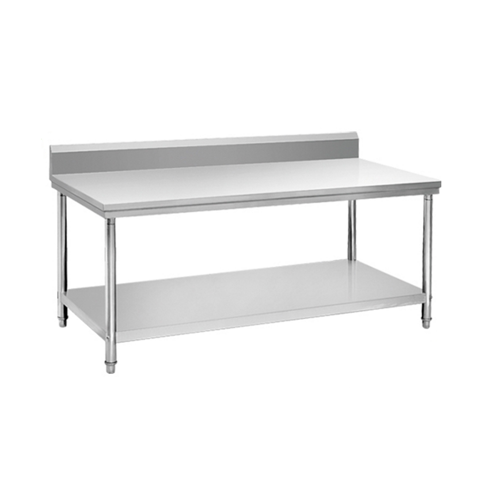 [101059] Mesa de Trabajo con Lambrin y Entrepaño 150 cm BNW04/150 MIGSA