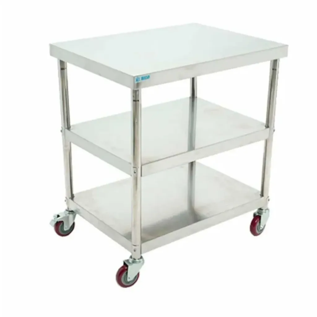 [101065] Mesa Viajera 80 cm 3 Niveles BN-W06/80 MIGSA