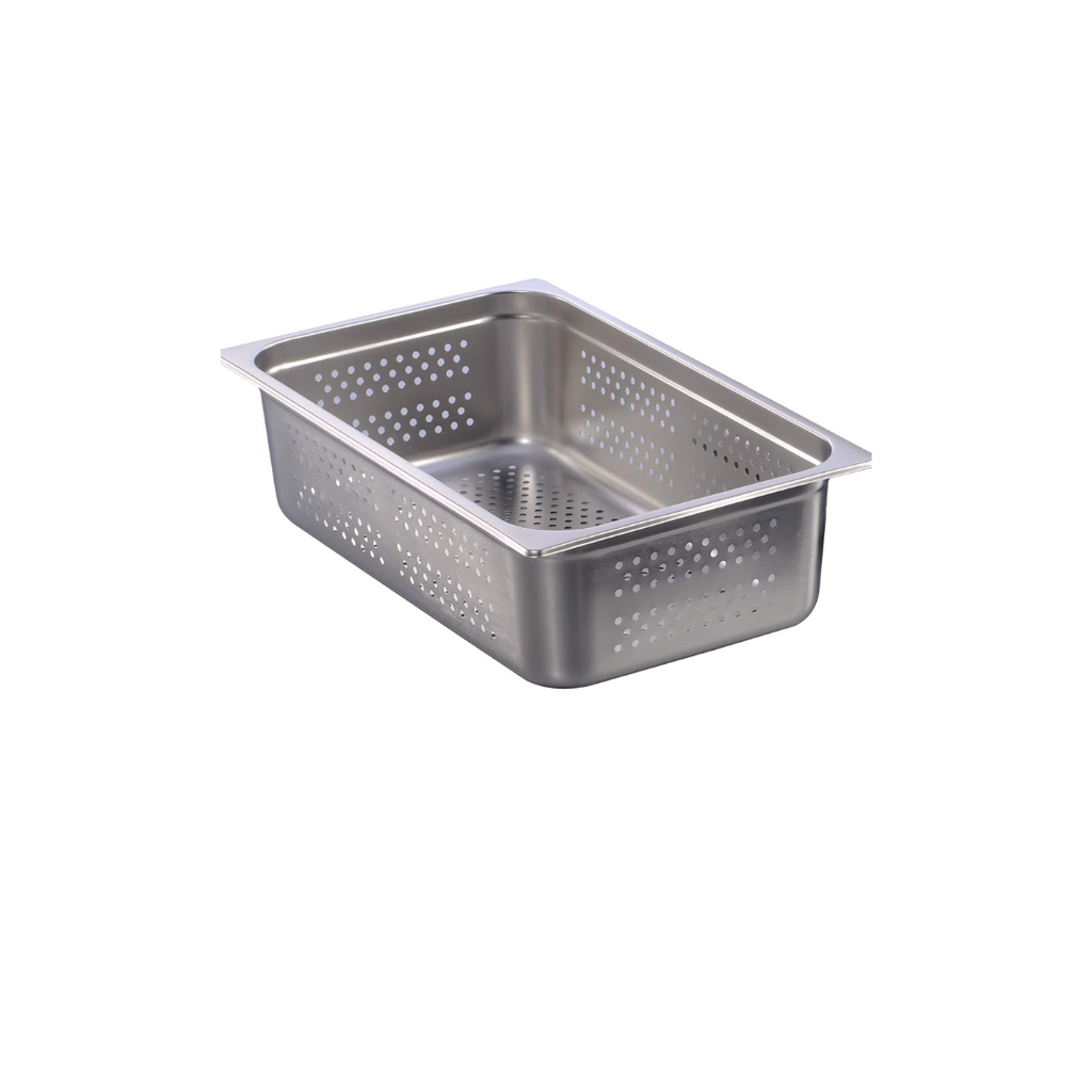 [101118] Inserto GN Cuarto Perforado en Acero Inoxidable IP4CUARTO-15P MIGSA