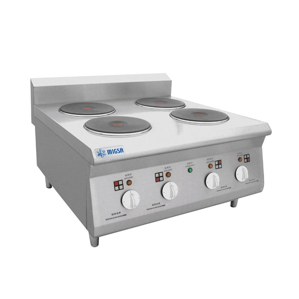 [101134] Parrilla Eléctrica con 4 Platos Calientes 220V BN600-E603 MIGSA