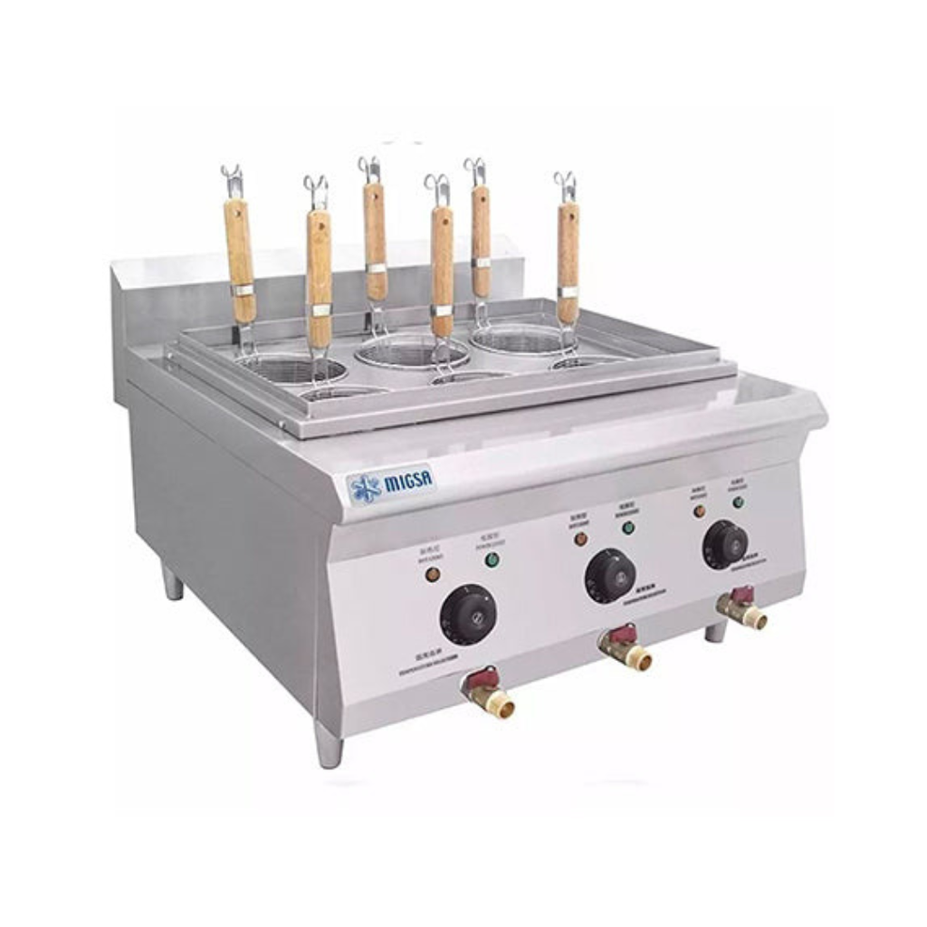 [101135] Cocedor de Pastas de 6 Canastillas 220V BN600-E605 MIGSA