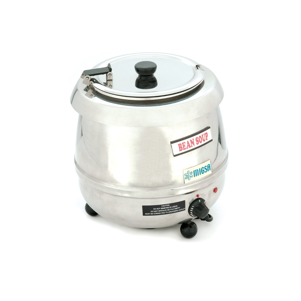 [101149] Calentador Eléctrico Olla Bruja Acero Inox. 9 Litros SB-6000S MIGSA
