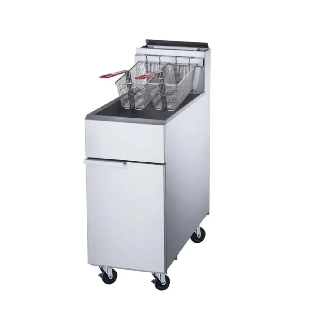 [101187] Freidora Comercial a Gas de 22 Litros MGEF-4-MG MIGSA