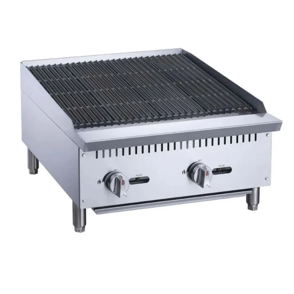 [101192] Asador Comercial a Gas de 2 Quemadores RFS-24-MG MIGSA