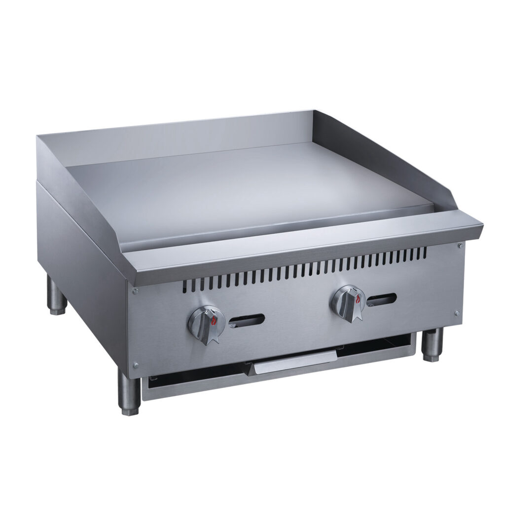 [101200] Plancha Comercial a Gas de 2 Quemadores MGRG-24-MG MIGSA