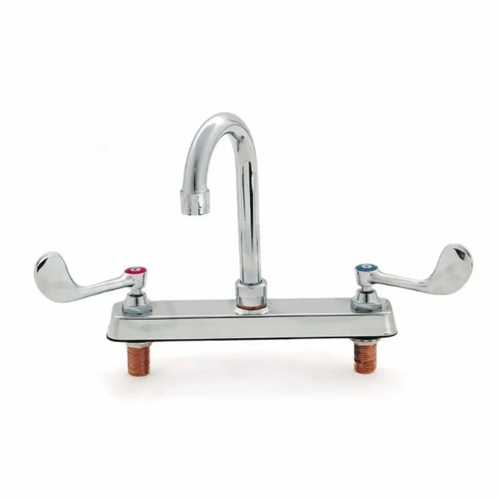 [101222] Llave Mezcladora a Cubierta 8" con Aletas Largas BXF-VW5G MIGSA