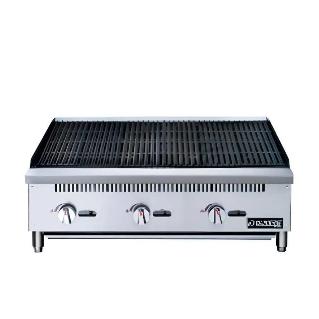[101334] Asador Comercial a Gas de 3 Quemadores RFS-36-MG MIGSA