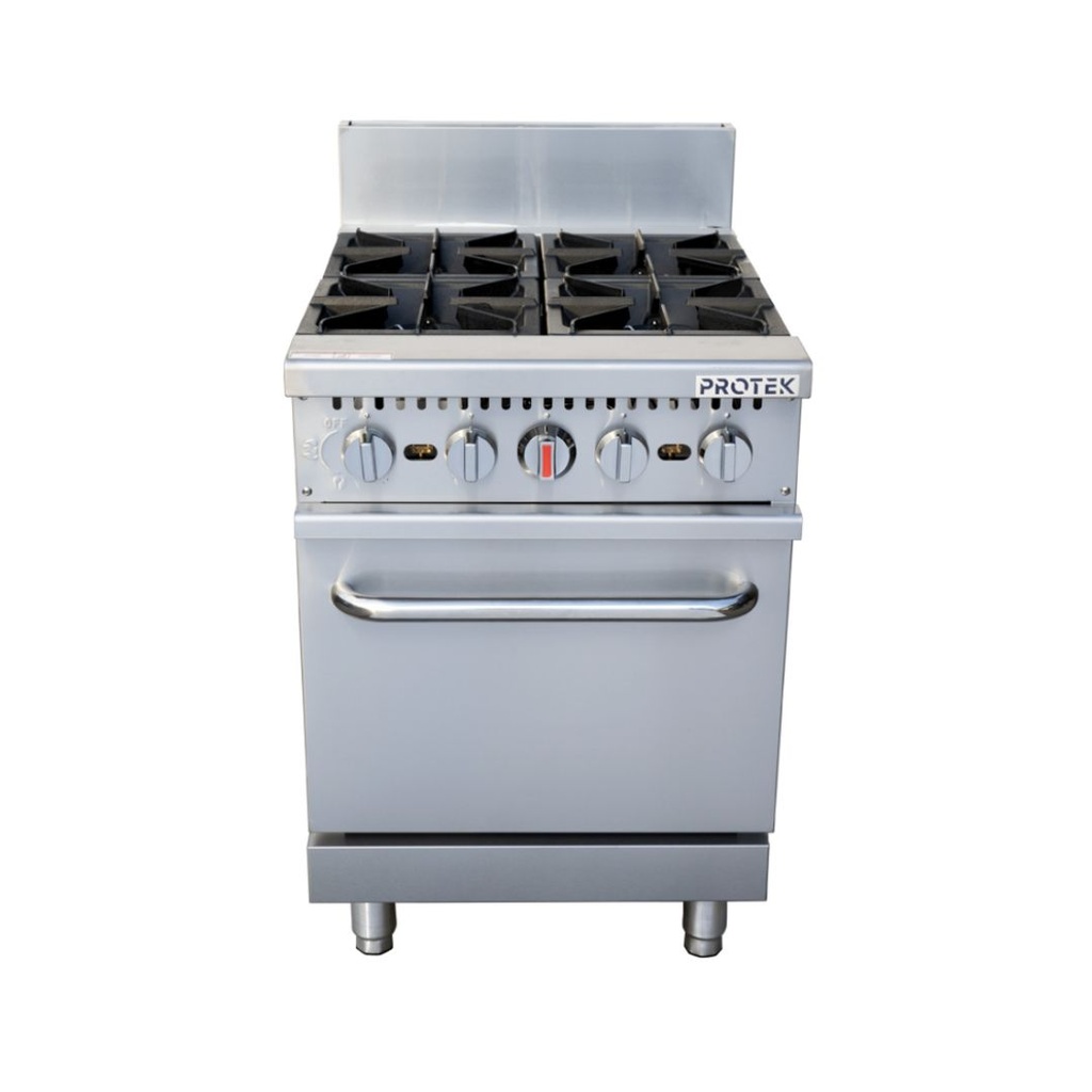 [1029159] Estufa con Horno a Gas EHGP-4Q PROTEK