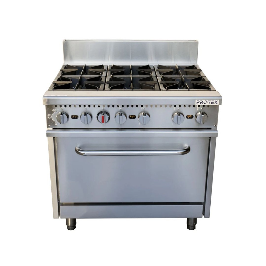 [1029158] Estufa con Horno a Gas EHGP-6Q PROTEK