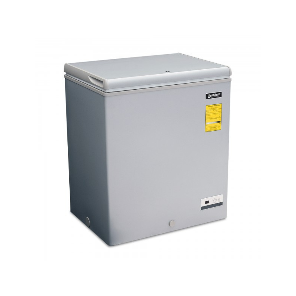 Congelador Horizontal Puerta de Cofre Color Gris HF-04-1F IMBERA