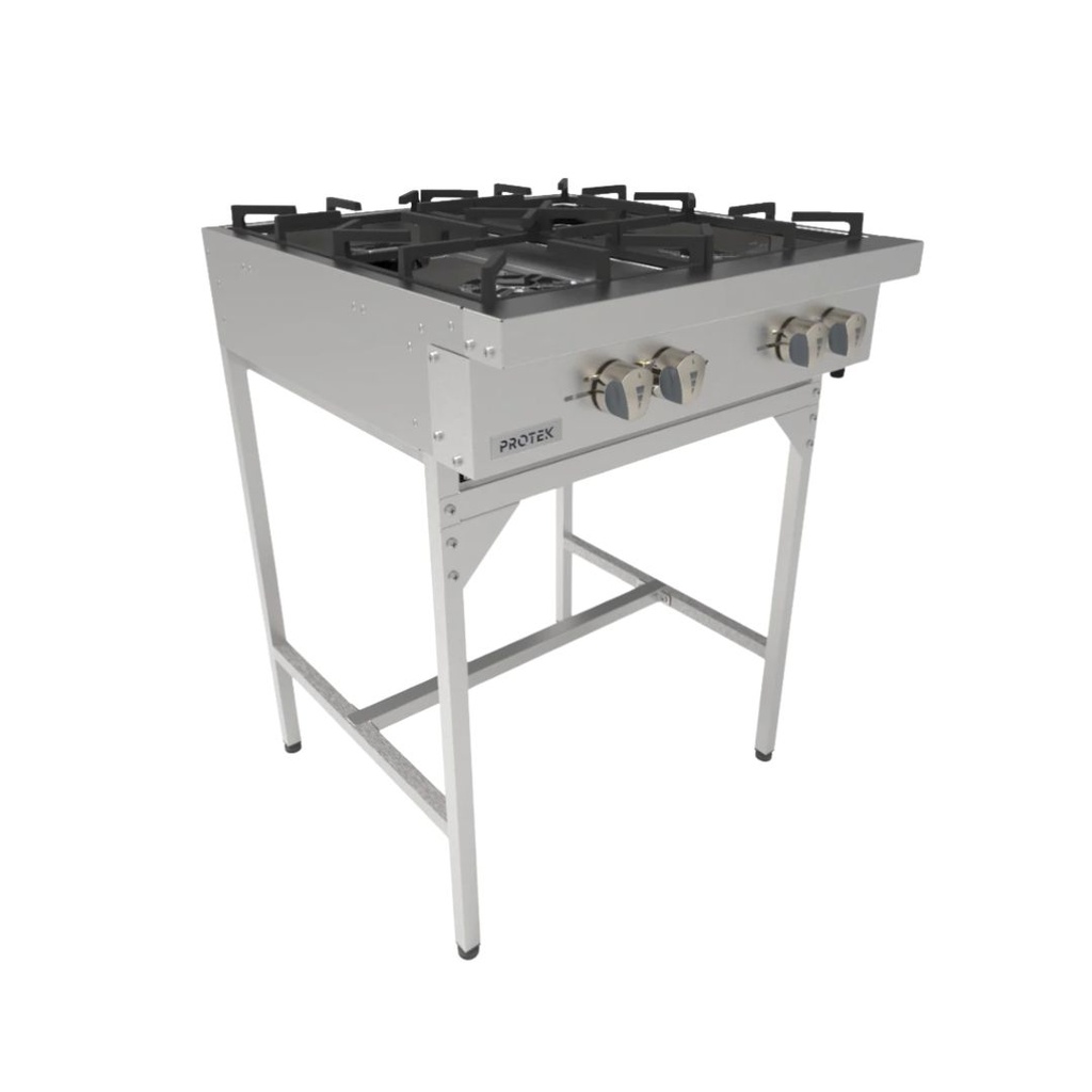 [1029221] Parrilla a Gas PAP-4QGS PROTEK