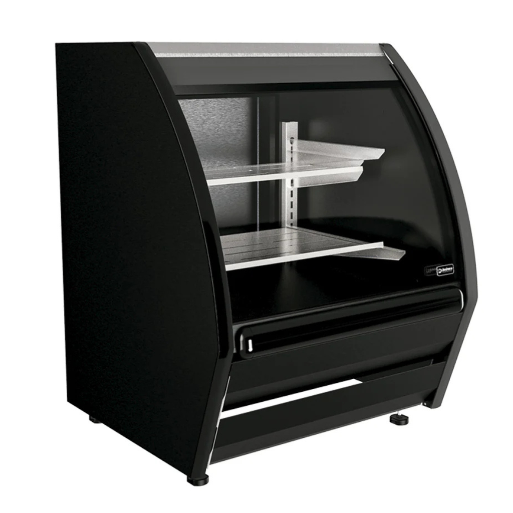 [1029925] Vitrina Cremera de 1 metro en Color Negro PHS-8N-F1 IMBERA