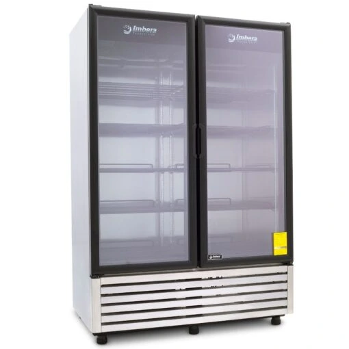 [1024215] Refrigerador Vertical Acero Inoxidable 2 Puertas VRD43-C INOX IMBERA