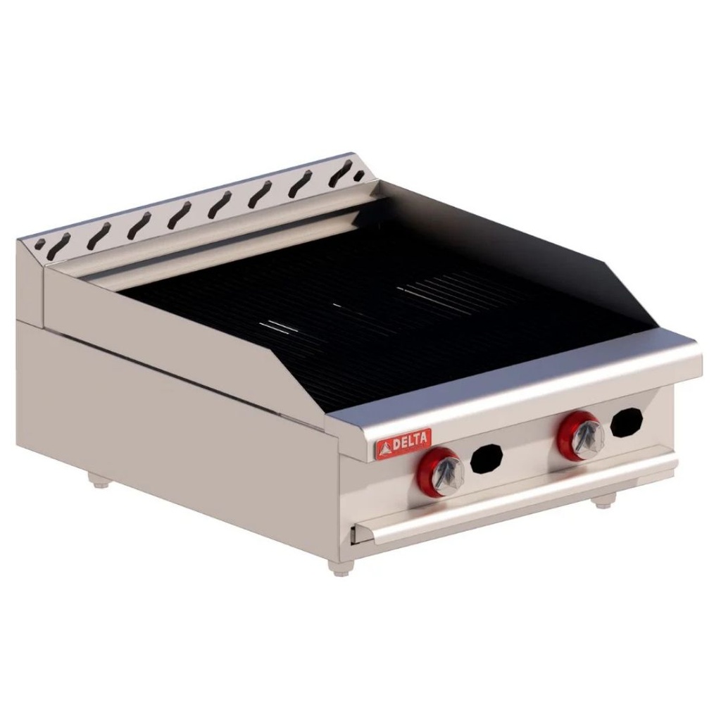[11112022] Asador Radial 24" Acero Inox 2-ASR TOP DELTA