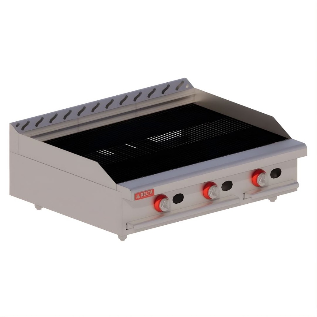 [11112028] Asador Radial 36" Acero Inox 3-ASR TOP DELTA
