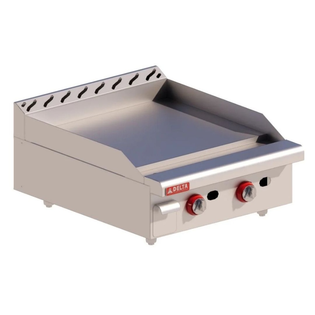 [11112023] Plancha 24" Acero Inox y Aluminizado 2-G MIX DELTA