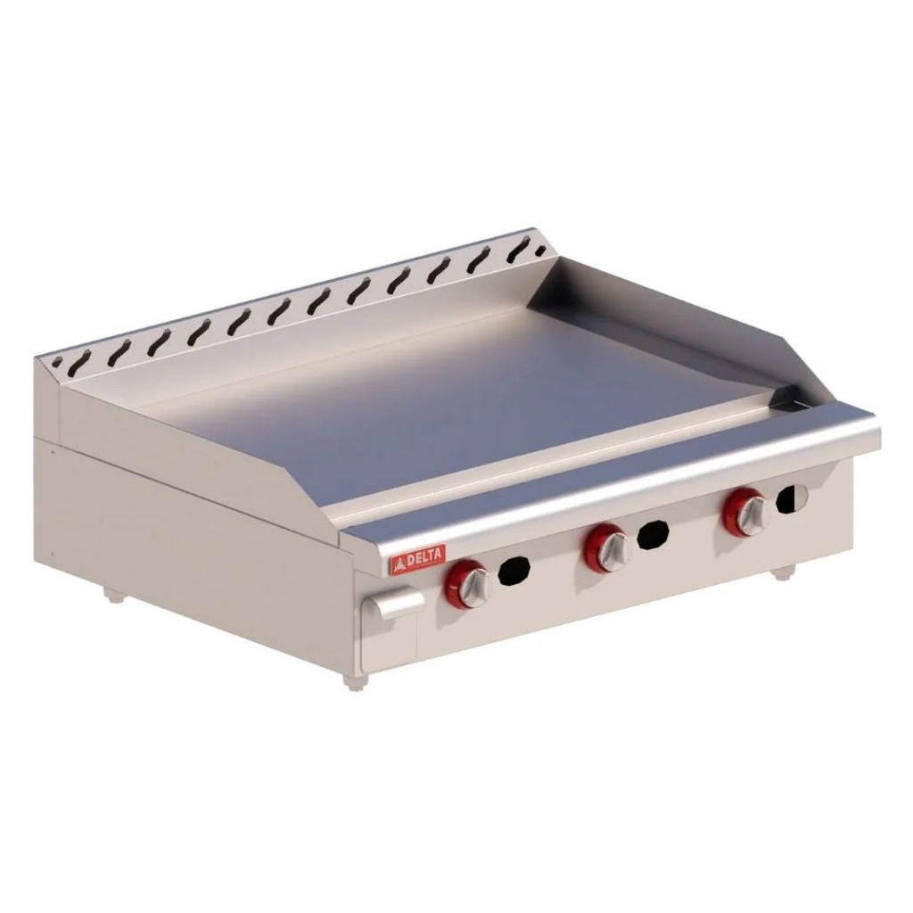 [11112030] Plancha 36" Acero Inox 3-G TOP DELTA