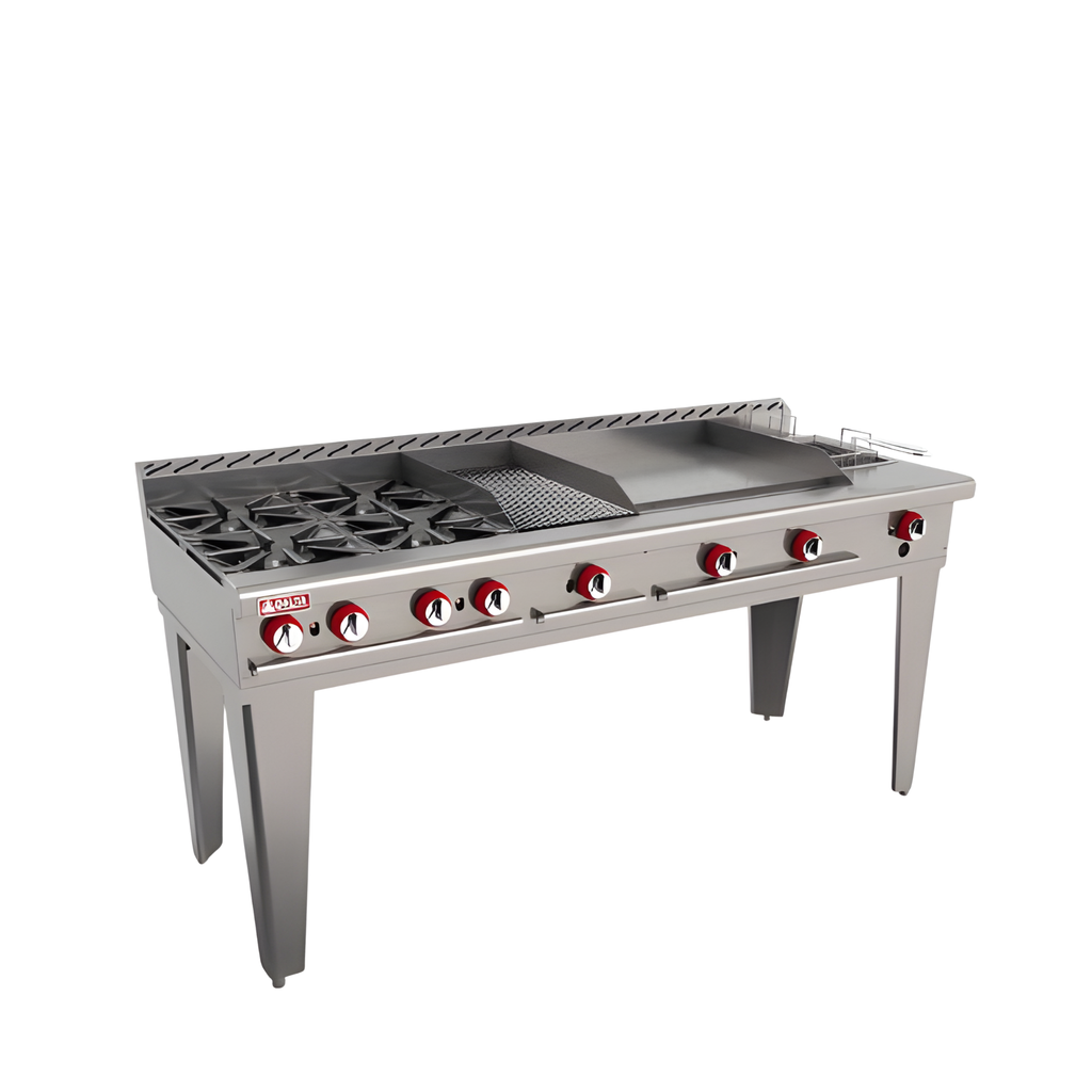 [11112084] Estufa + Asador + Plancha + Freidor EM-M MIX DELTA