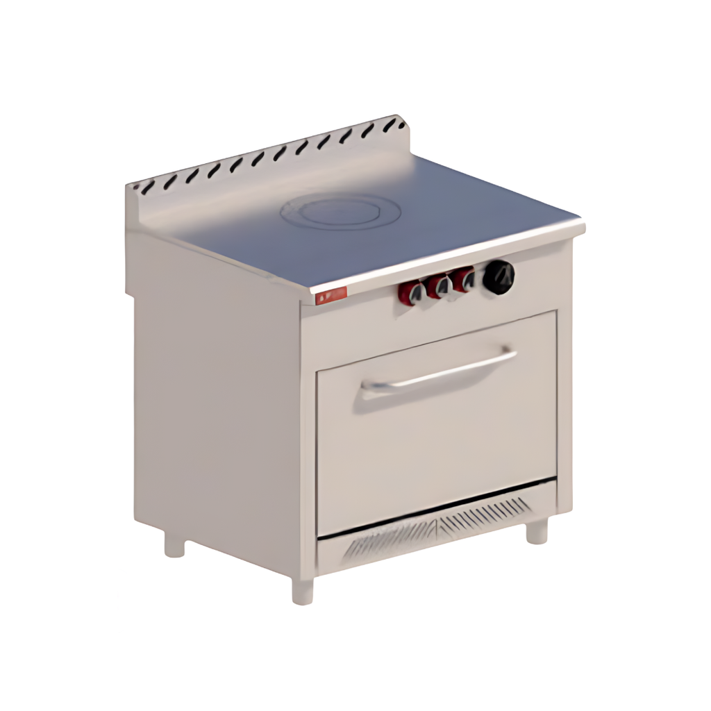 [11112086] Estufa con plancha francesa + Horno 36 3-PF-H TOP DELTA