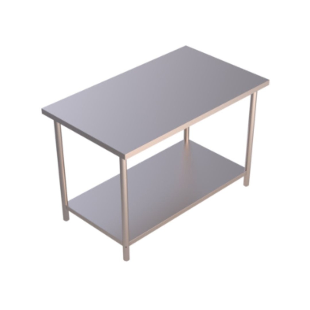 [11112126] Mesa de trabajo en isla con entrepaño T-440 I700-150 DELTA