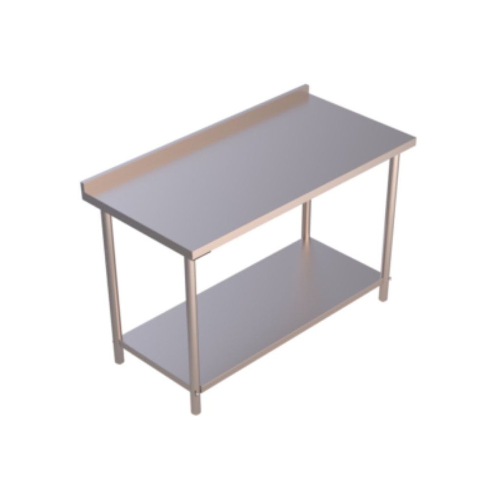 [11112128] Mesa de trabajo a muro con entrepaño T-440 M600-120 DELTA