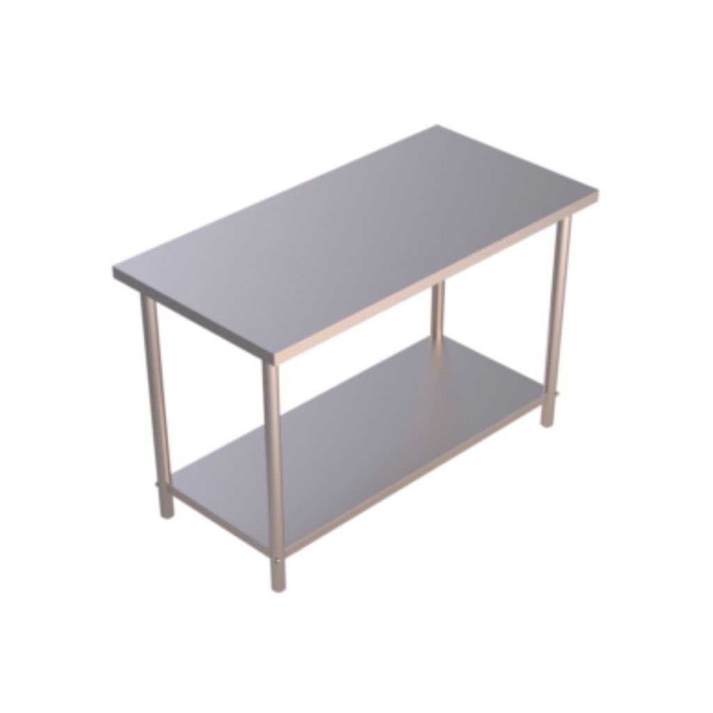 [11112133] Mesa de trabajo en isla con entrepaño T-440 I600-200 DELTA