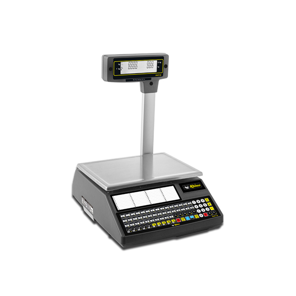 [103310] Báscula Electrónica Etiquetadora 30 Kg con WiFi BAET-30X RHINO