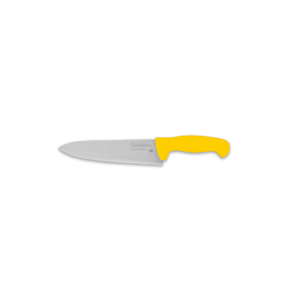 [103569] Cuchillo Chef Profesional Amarillo 8 Pulgadas CACHE-8A CALEDONIA
