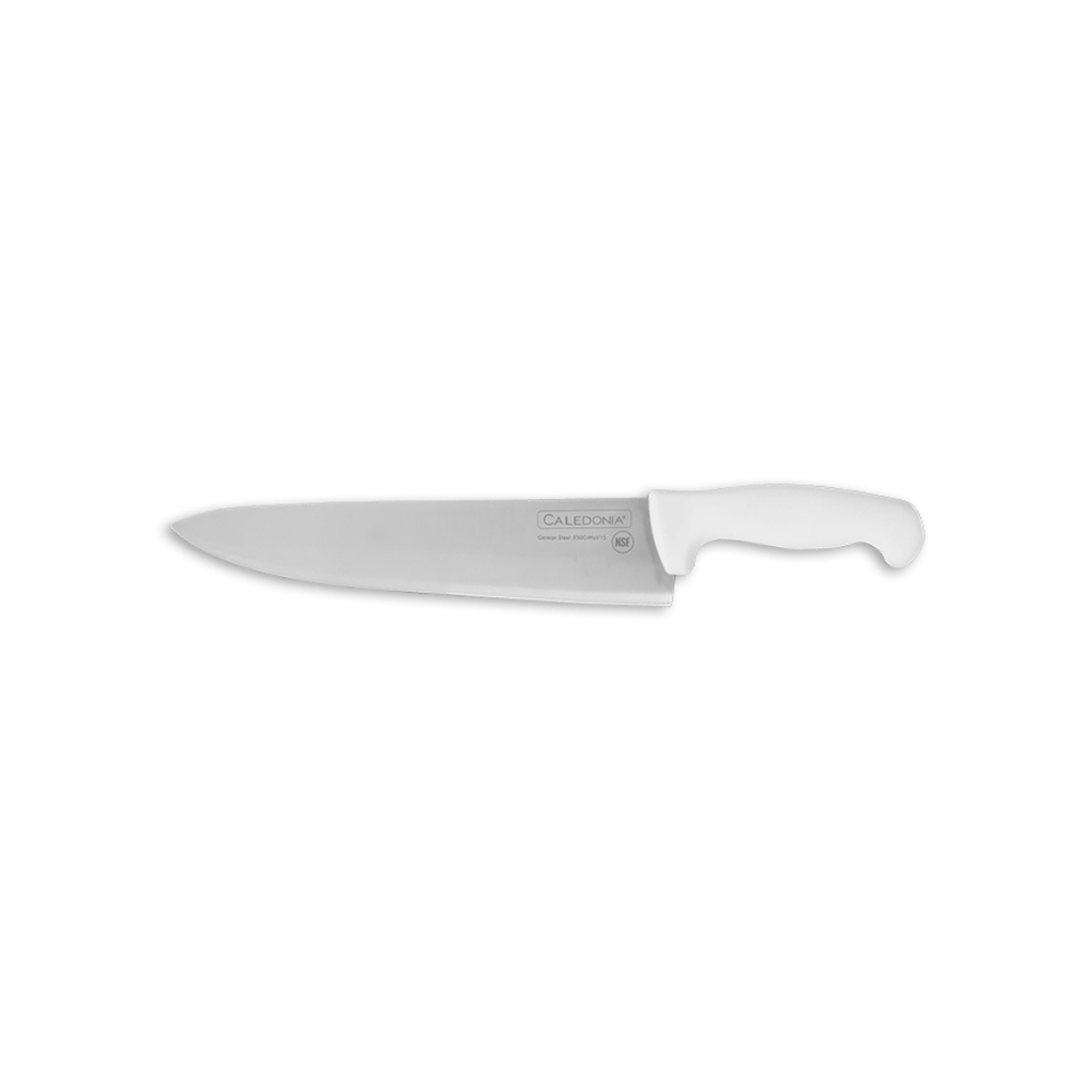 Cuchillo Chef 14'' Color Blanco CACHE-14B CALEDONIA