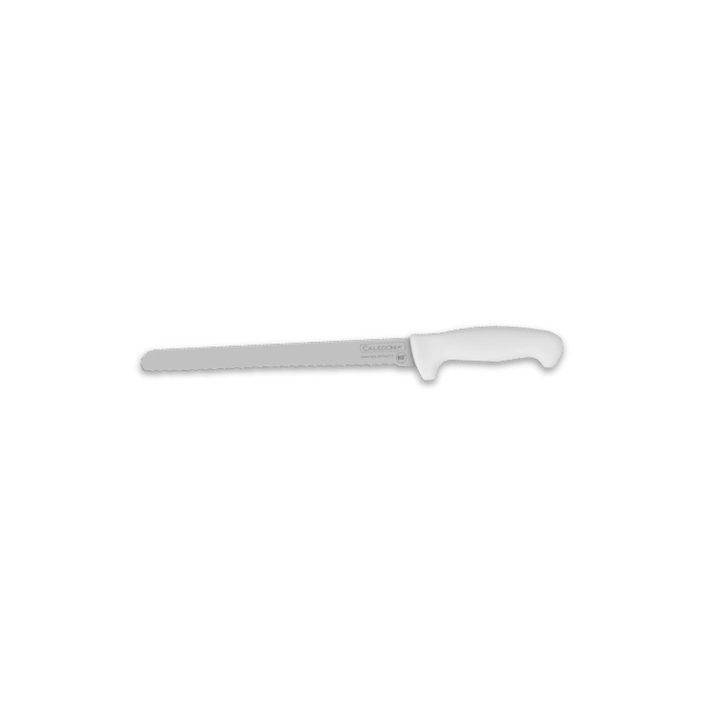 [103592] Cuchillo para Pan Profesional Blanco 10 Pulgadas CAPA-10B CALEDONIA