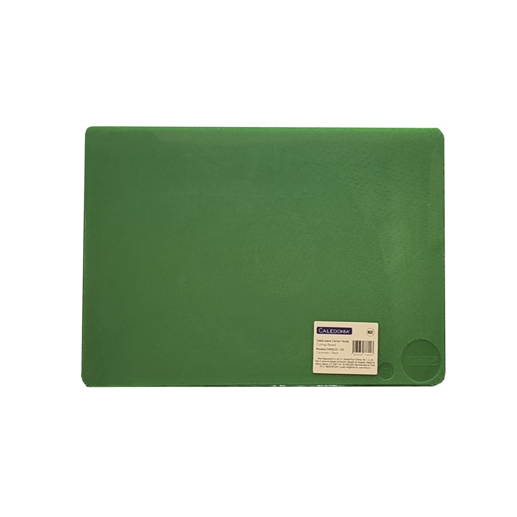 [103695] Tabla para Cortar de color Verde TAPACO-12V CALEDONIA