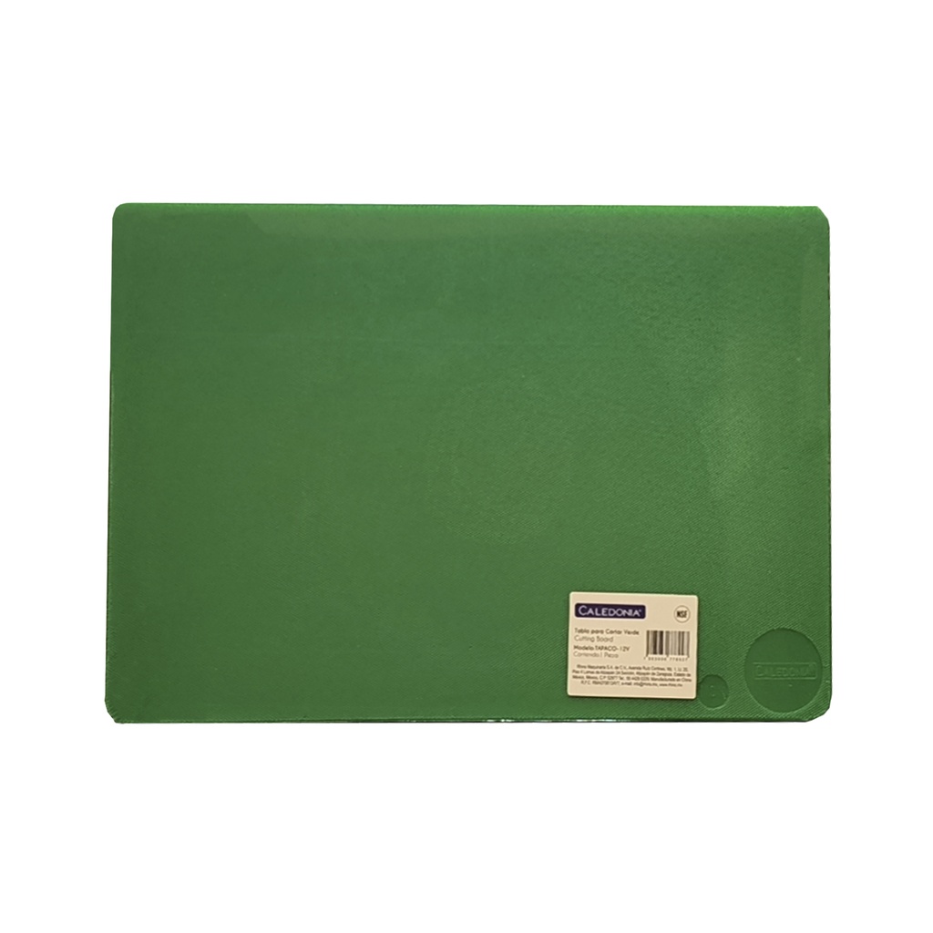 [103700] Tabla para Cortar de color Verde TAPACO-15V CALEDONIA