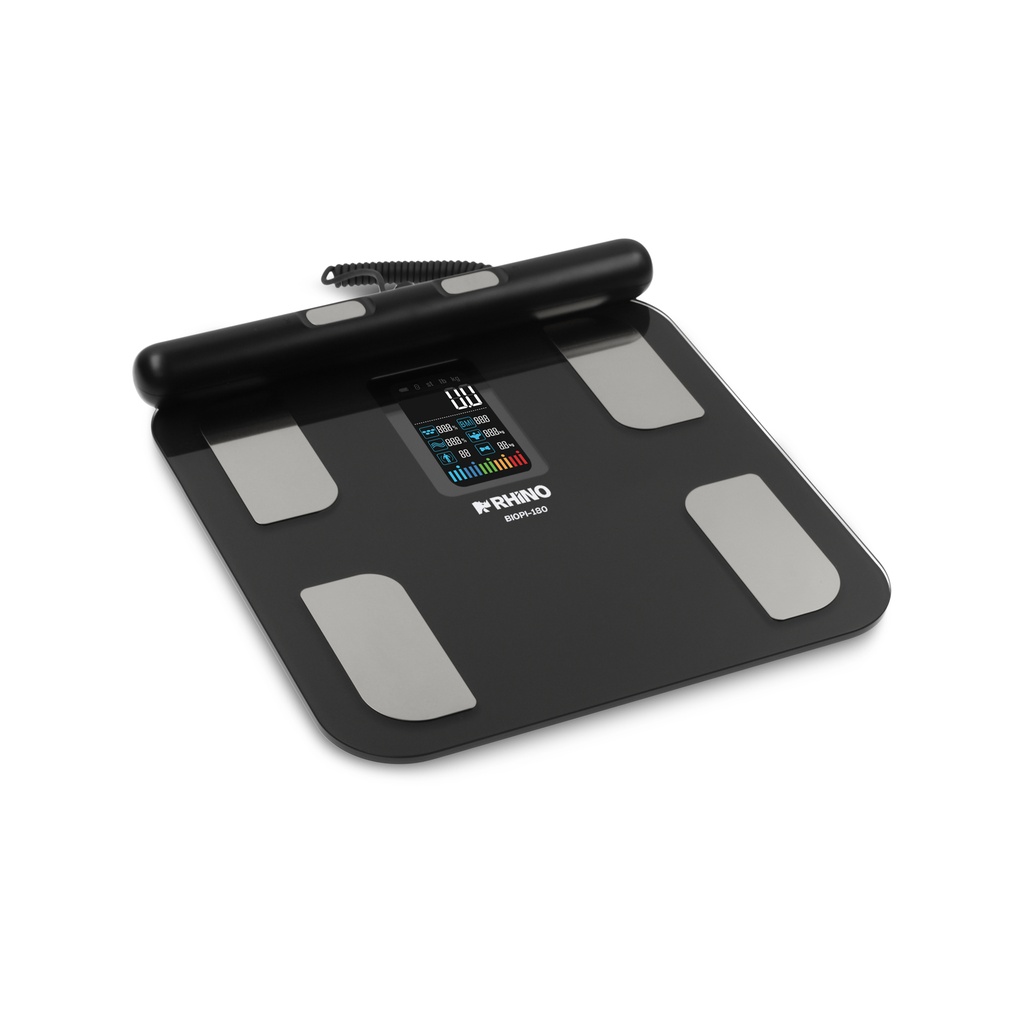 Báscula Inteligente de Pesaje Corporal con 8 Electrodos BIOPI-180 RHINO