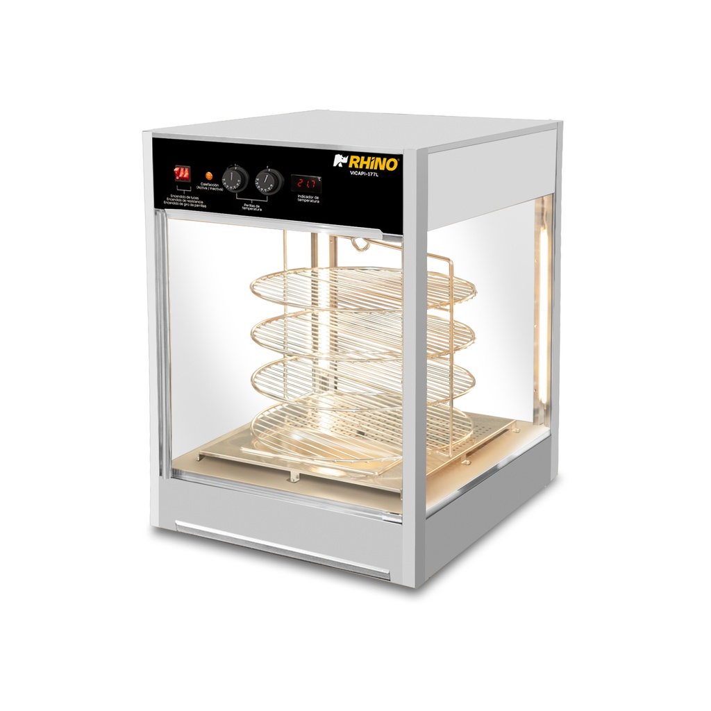 [103811] Vitrina Calentadora de Pizza 177 L VICAPI-177L RHINO