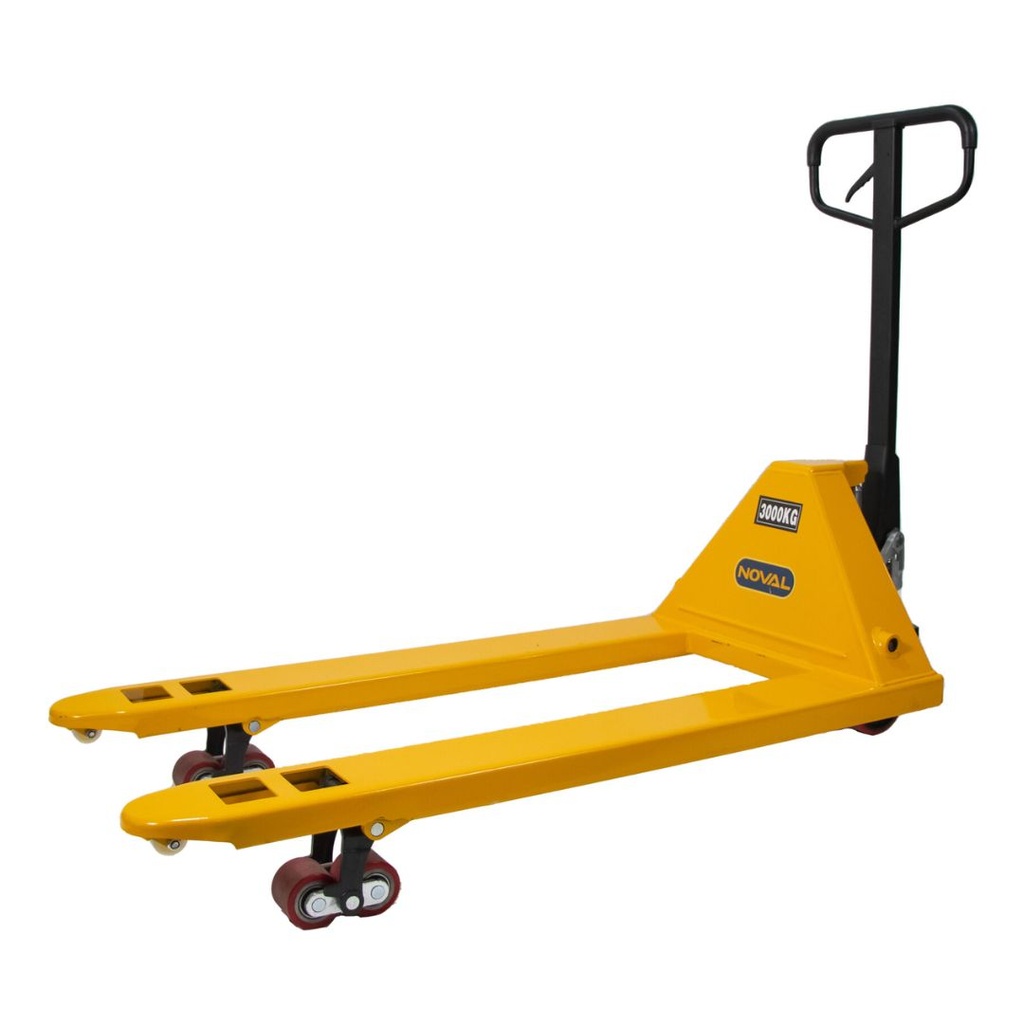 [109953] Patín Hidráulico 3 TON con llantas rojas de PU PATIN-3TR NOVAL