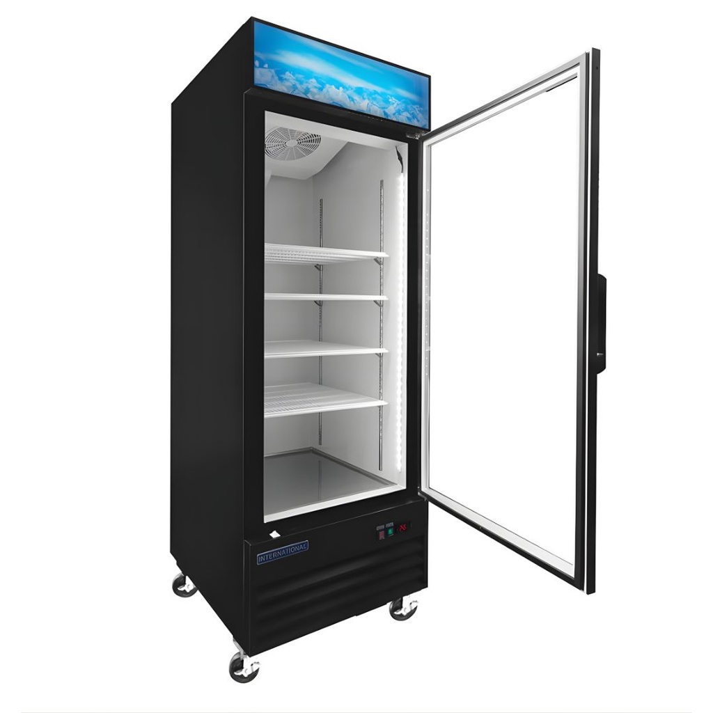 [23102071] Congelador Vertical 1 Puerta de Vidrio INT/CV-1PV-AI INTERNATIONAL