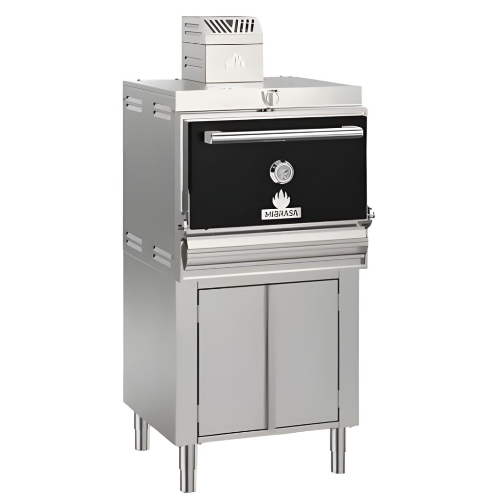 [23102157] Horno de Brasa con Armario Bajo 75 a 90 Comensales HMB AB 75-V MIBRASA