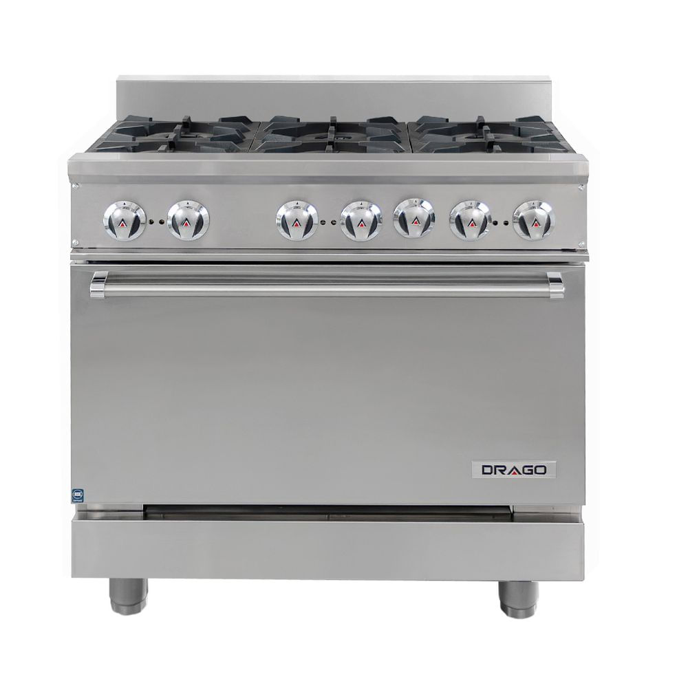 [102901] Estufa con 6 Quemadores CG-61 DRAGO